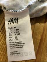 エイチアンドエムH&M 牛モチーフ？耳付き ベビー用帽子 4～6ヶ月_画像3