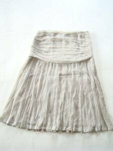  regular price 7,8 ten thousand DRIES VAN NOTEN soft silk skirt size36