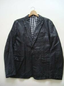 TAKEO KIKUCHI sheep leather leather jacket size4 Takeo Kikuchi 