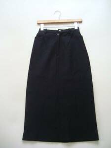 COMME des GARCONS black long skirt sizeS Garcon 