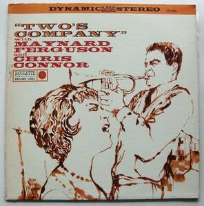 ◆ CHRIS CONNOR and MAYNARD FERGUSON / Two's Company ◆ Roulette SR-52068 ◆ S