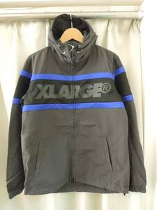 X-LARGE エクストララージ HOODED PANELLED JACKET　黒 人気商品 送料込