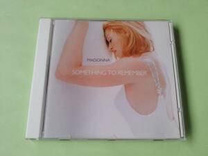 ☆MADONNA☆マドンナ☆SOMETHING TO REMEMBER[輸入盤]☆