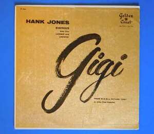 ◆HANK JONES SWINGS SONGS FROM LERNER....◆GOLDEN CREST 米盤