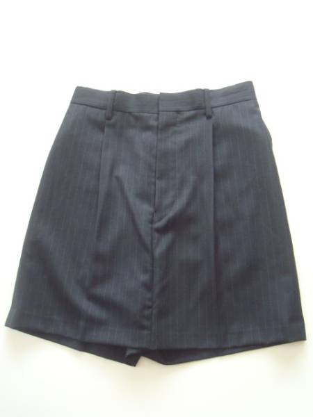 セール コムデギャルソン 異素材切り替えチェック柄ショートパンツ ☆日本の職人技☆ セール コムデギャルソン 異素材切り替え