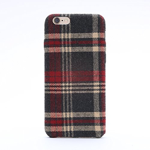◆送料無料◆iPhone6s Plus/6 Plus ファブリックシェルケース★チェック柄★ LP-I6SPLTSFCH