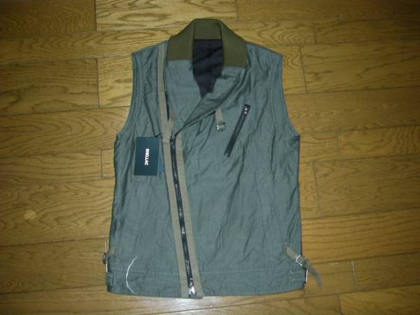 shellacシェラック　ジレ（ベスト）カウレザー shellacシェラック ジレ（ベスト）カウレザー - メルカリ
