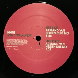 Javine / Don't Walk Away The Remixes