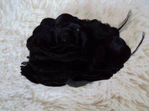 * не использовался за границей USA America чёрный цветок Schic retro мода аксессуары мелкие вещи мобильный смешанные товары букетик 