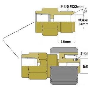 業務用高圧ホース 20m 3分・3/8（M22カプラー付A）ililk y g iaの画像2