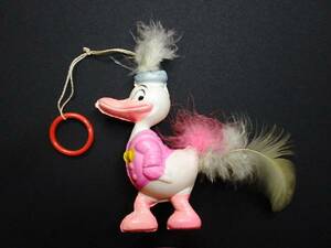 [1950 period cell Lloyd toy ] Donald Duck hanging lowering doll 