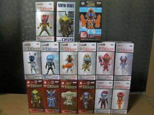  new goods unopened world collectable Kamen Rider Fourze o-z meteor Anne k Kiva -la.... etc. 15 piece set 