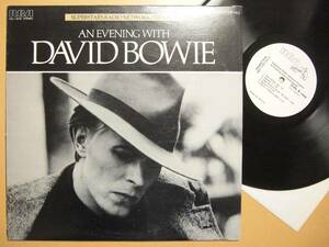 David Bowie-An Evening With* rice promo * on Lee beautiful goods 