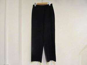  Max Mara side Zip slacks pants black 