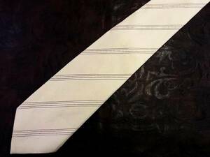 3-0952*[a.b.x] stripe embroidery necktie *