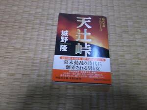 ☆　天辻峠　城野隆　祥伝社文庫　☆