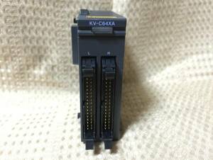 KEYENCE/キーエンス PLC 64点コネクタ 入力ユニット KV-C64XA