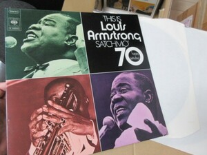 H/2LP/無傷/This is Louis Armstrong/Happy Birthday 70