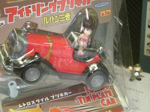 ** ultra elegant!* tin plate *....*[ Mine Fujiko + Classic car ] unrunning [BOX box city ]