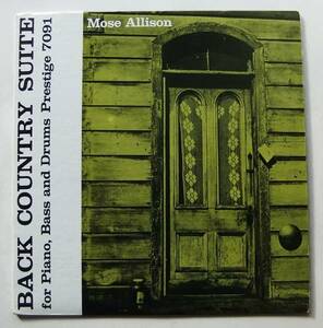 ◆ MOSE ALLISON / Back Country Suite ◆ Prestige PR-7091 (yellow:NJ:RVG) ◆ V