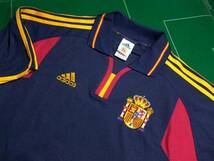 ■正規品 adidas 2000 無敵艦隊 スペイン代表 AWAY 半袖 M !!!■_画像1