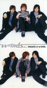 ● w-inds. ウィンズ ( 橘慶太 / 千葉涼平 / 緒方龍一 )[ PRAIVATE of w-inds. ] 新品 未開封 VHS 即決 ♪