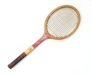 ヴィンテージ RAINBOW テニス ラケット アンティーク ヴィンテージ スポーツ 用品 ディスプレイ USA 希少レアガレージレトロアメリカン雑貨