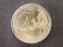 オーストリア　２ユーロ記念　２０１２年　ユーロ通貨１０周年_画像2