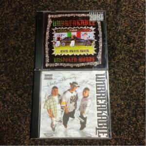 UNBREAKABLE 2枚セット　G-RAP CHICANO