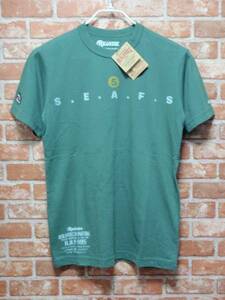 新品・送料込 RealBvoice リアルビーボイスS.E.A.F.S プリント半袖Tシャツ Sサイズ 54