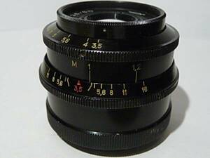 光沢感のある インダスター50 Industar 50mm TESSAR KMZ #513