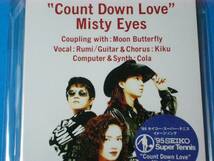 美品　8cm　CD Misty Eyes　　 Count Down Love 訳有り_画像1