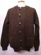 ★新品★DULYN KNILWEAR ・PUREWOOLカーディ★英国製 ・M_画像2