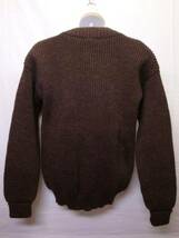 ★新品★DULYN KNILWEAR・PUREWOOLカーディ★英国製・Ｌ_画像2