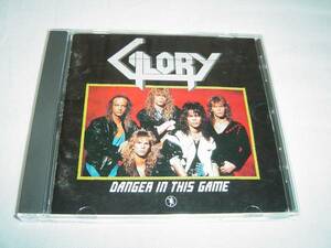 GLORY 「DANGER IN THIS GAME」 ポリスター盤 メロディアス・ハード系名盤