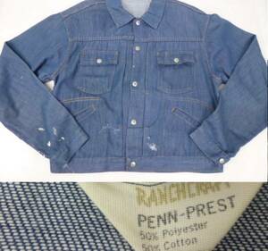 532 ヴィンテージRANCH CRAFT PENN-PREST PENNEY'SワークJKT