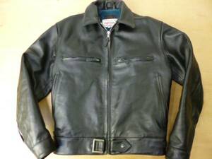 40t beautiful goods EASTMANSE East man company manufactured german flight leather JKT#horse leather