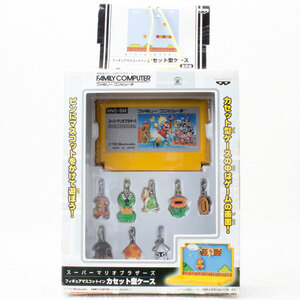  unused * Mario figure mascot in cassette type case 