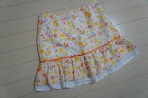  Gyro [JAYRO White] floral print skirt 1 : mail service 160 jpy 