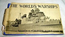 【a2918】1937年 THE WORLD'S WARSHIP (世界の戦艦)_画像1