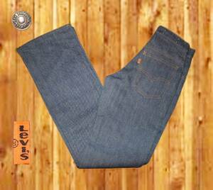 *70'S Vintage * Levi's 746 flair bell низ W25 длина ног 84cm