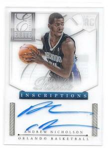 12-13 Elite Series Andrew Nicholson Auto