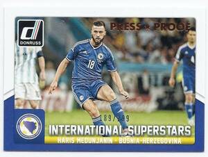 2015 Donruss Soccer H.Medunjanin IS Bronze Press Proof /299