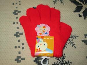 * new goods! Usahana extension extension gloves red *