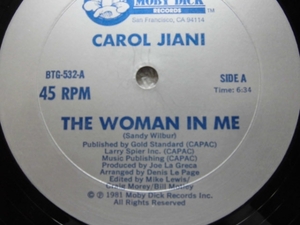 carol jiani/the woman in me/mercy/モダンソウル/５点送料無料