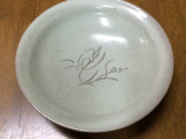 皿 掻落草文小皿揃 井上規(小田志焼 規窯) 210