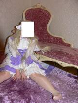 ちょびっツ ちぃ フリルいっぱい 白紫ドレス コスプレ衣装_画像1
