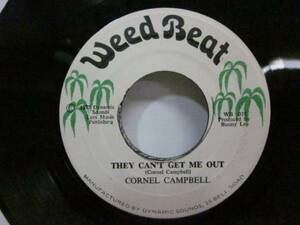 ★即決 Cornel Campbell They Can't Get オリジナル 45/7 