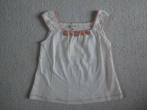  HusHush 100 cream color * flower up like tank top 