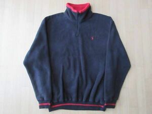 POLO RALPH LAUREN POLARTEC half Zip fleece jacket L black Polo Ralph Lauren Pola - Tec cut and sewn SPORT sport RLX